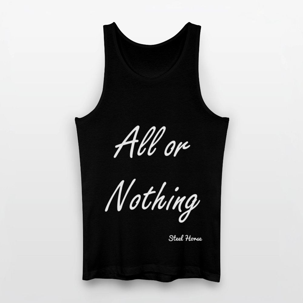 Tank Top - All or Nothing Black - Schwarz