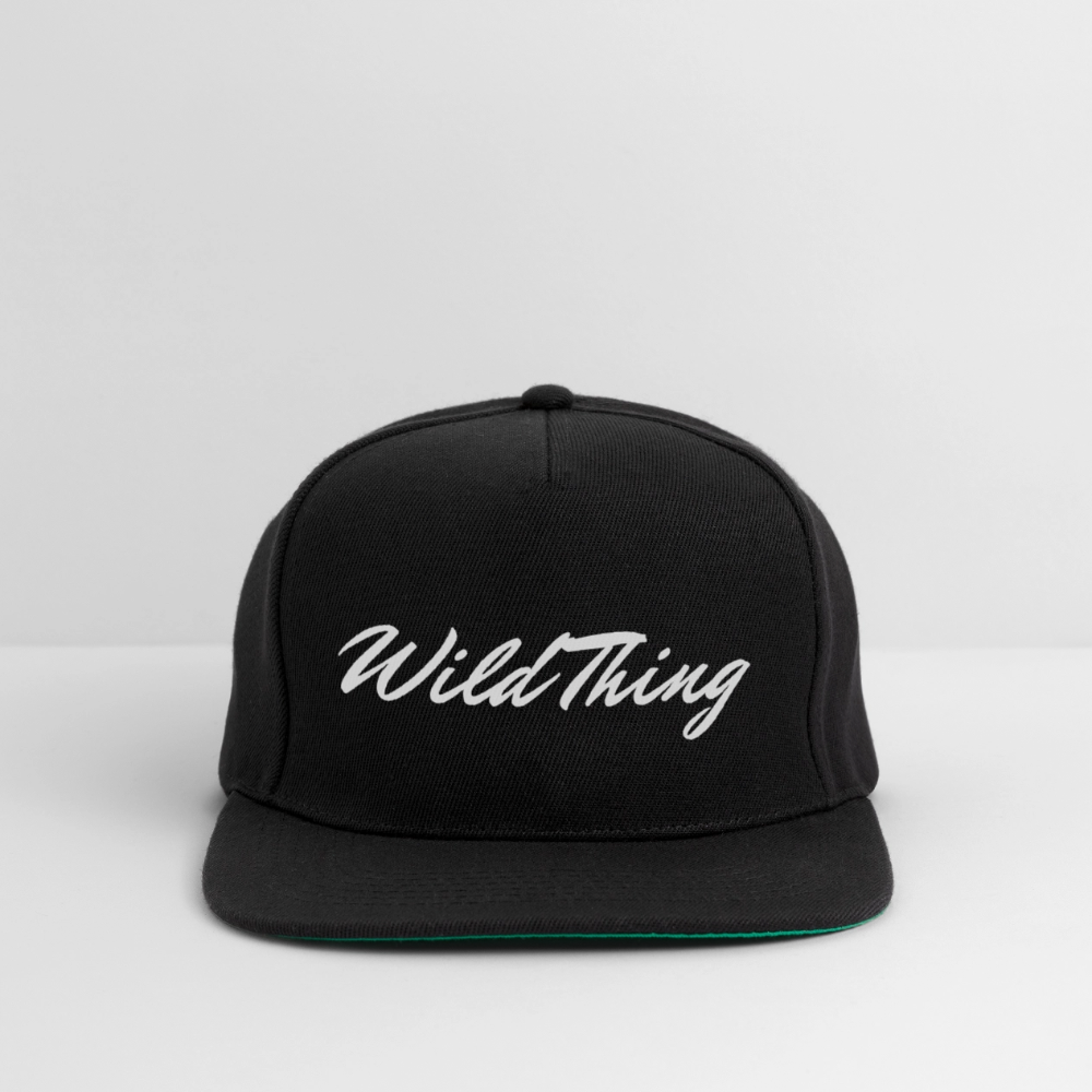 Snapback Cap Wild Thing Black - Schwarz/Schwarz