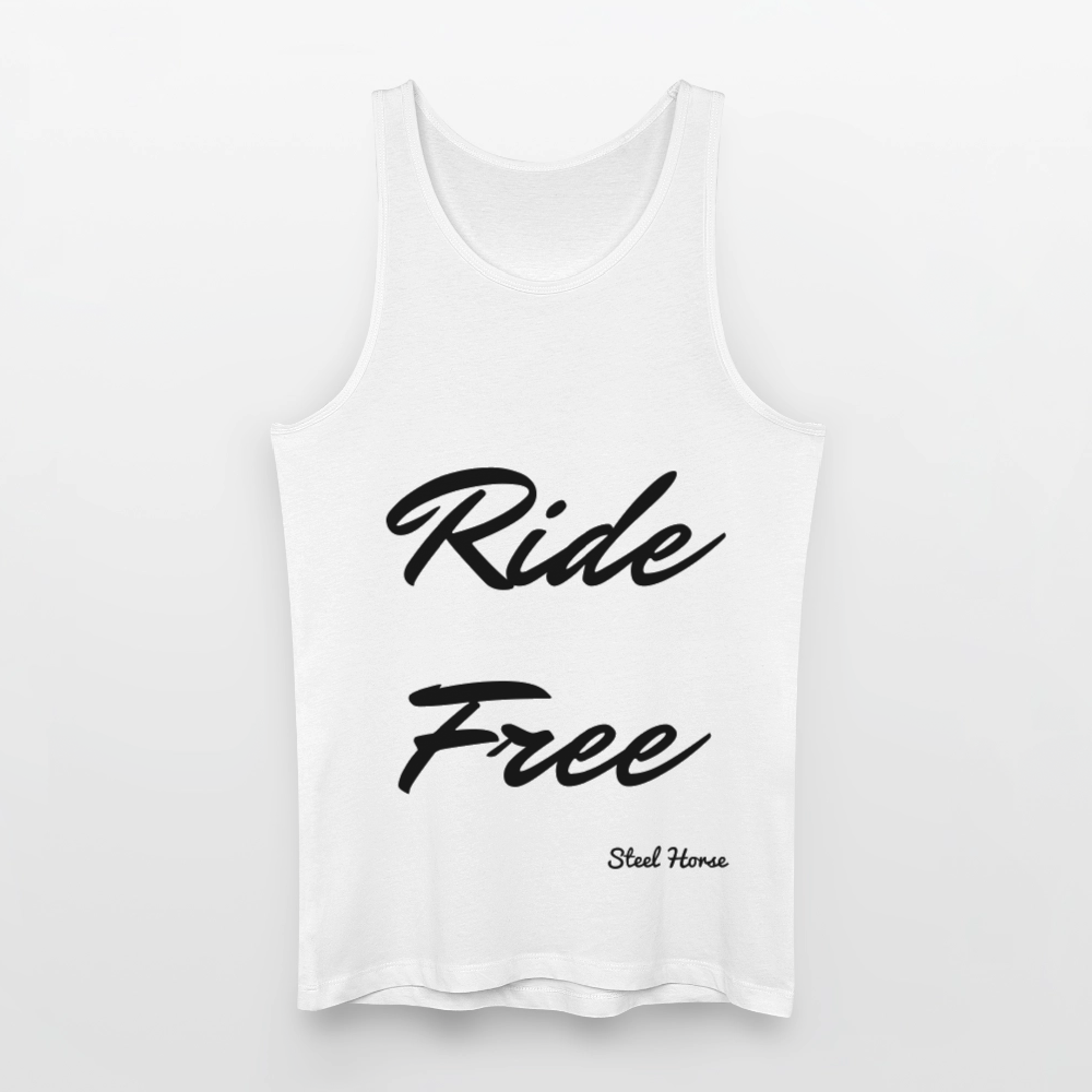 Tank Top - Ride Free - Weiß