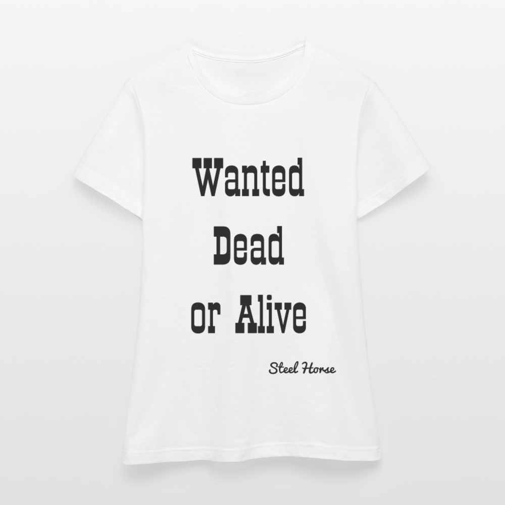 T-Shirt Wanted White - Weiß