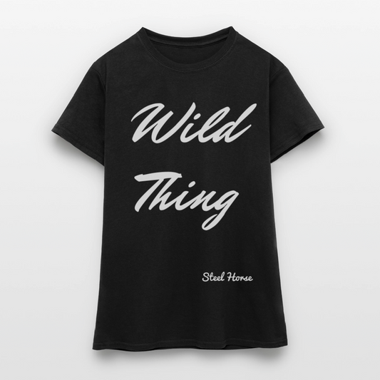 T-Shirt Wild Thing Black - Schwarz