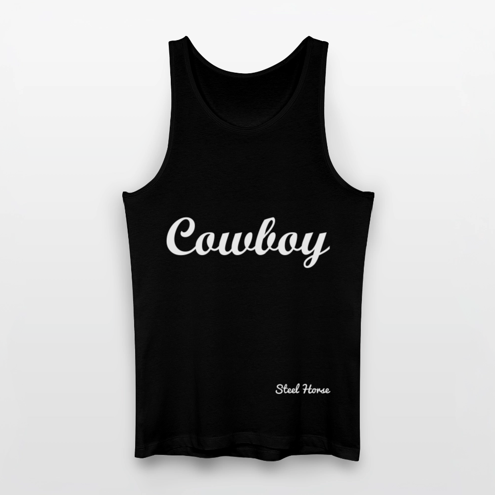 Bio Tank Top - Cowboy Black - Schwarz