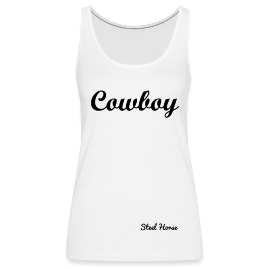 Tank Top Cowboy White - Weiß