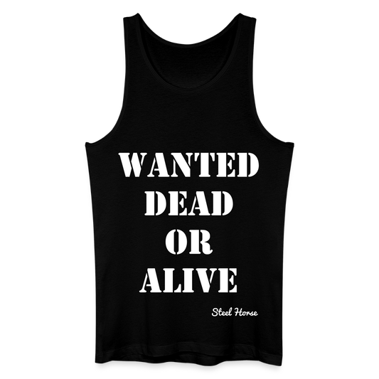 Tank Top - Wanted Black - Schwarz