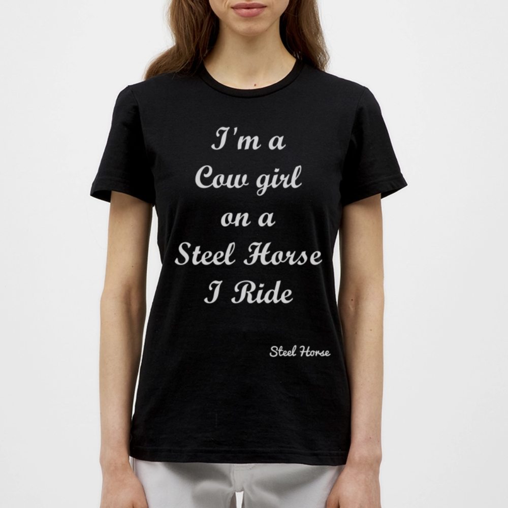 Shirt - Steel Horse I ride Black Special Edition - Schwarz