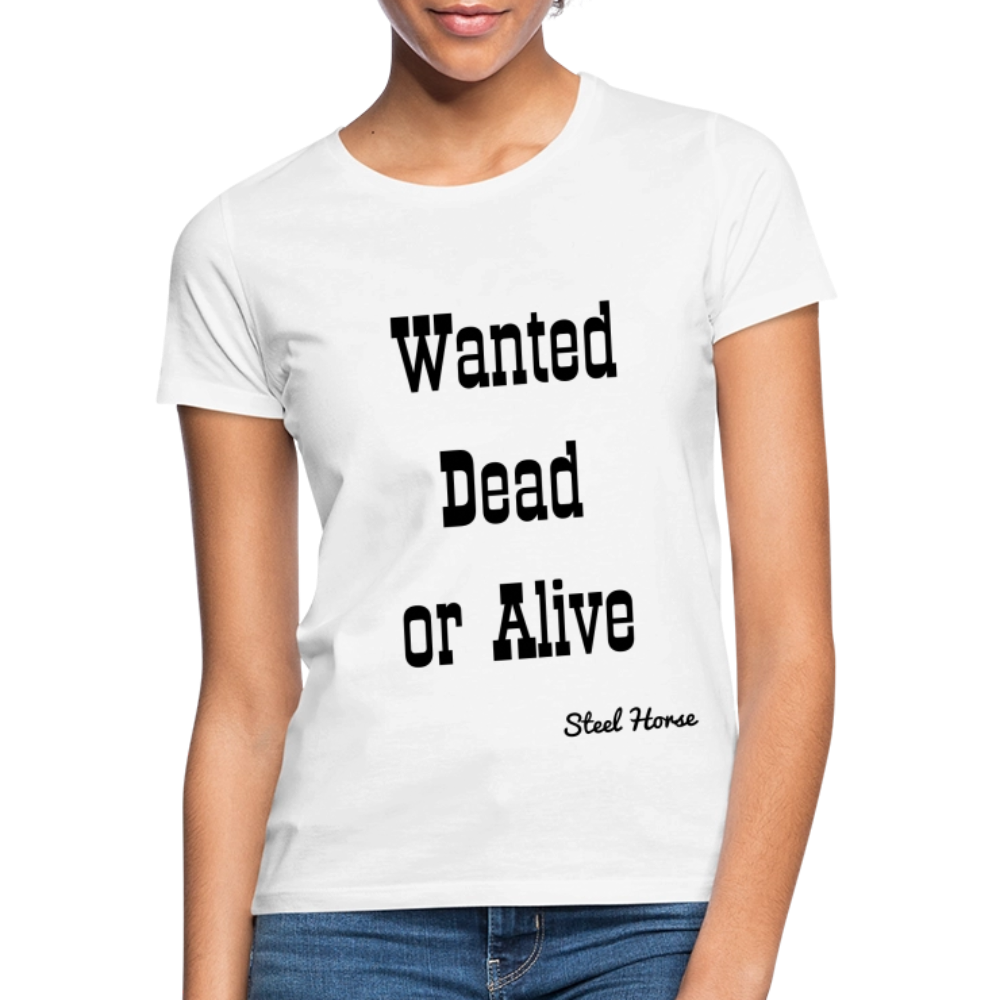 T-Shirt Wanted White - Weiß