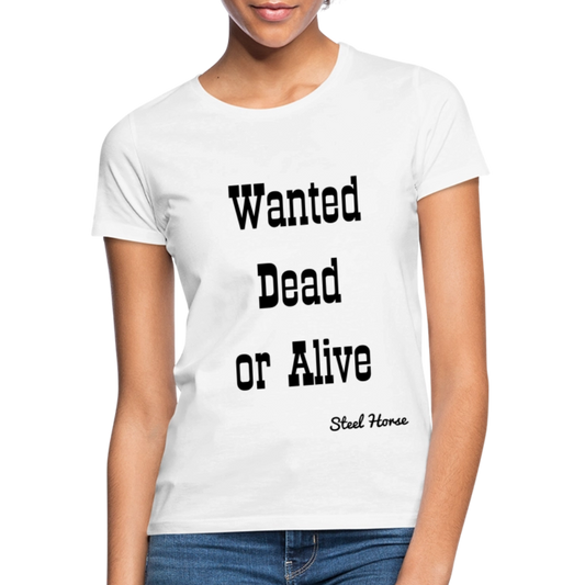 T-Shirt Wanted White - Weiß