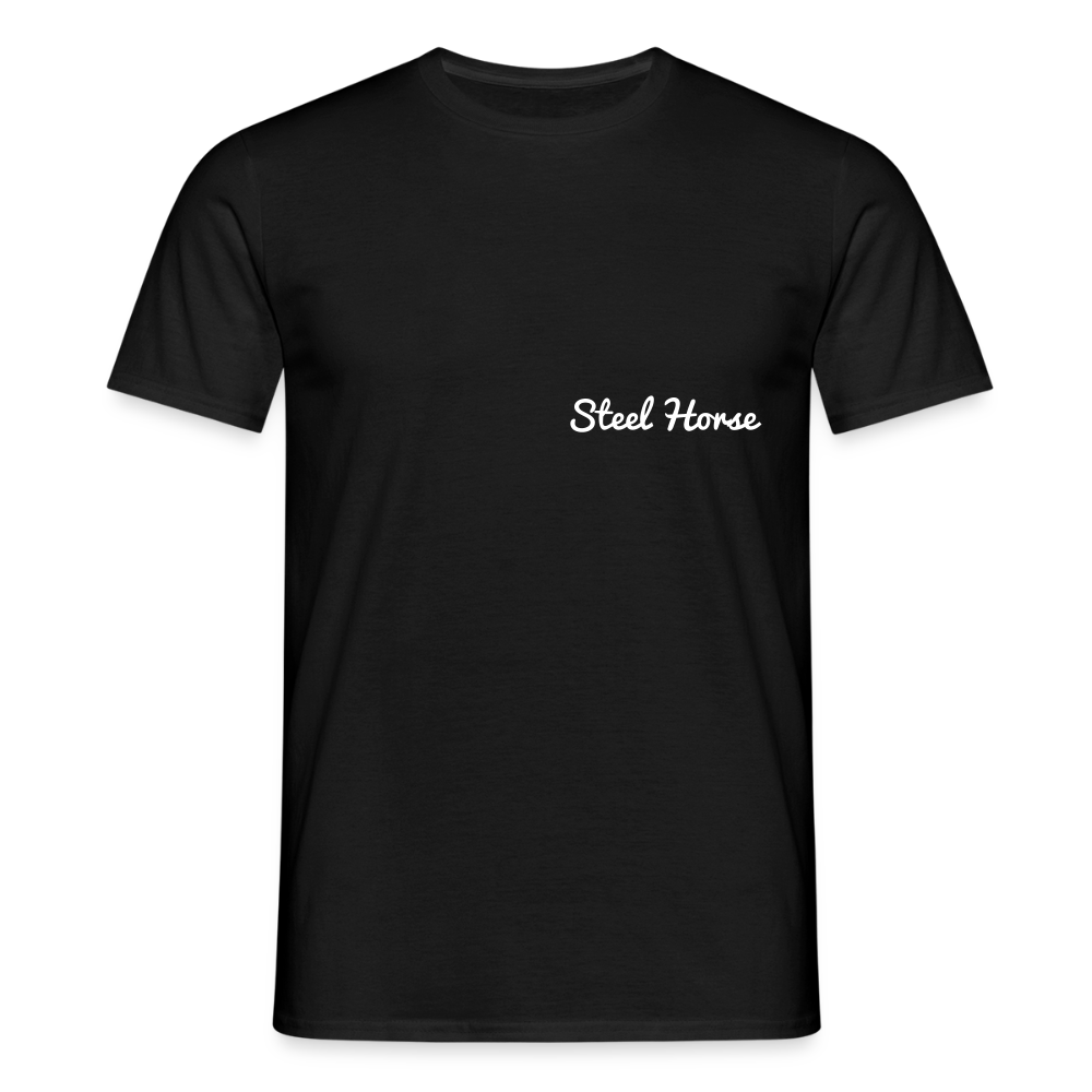 Männer Shirt Feel, Look, Be Good - Schwarz
