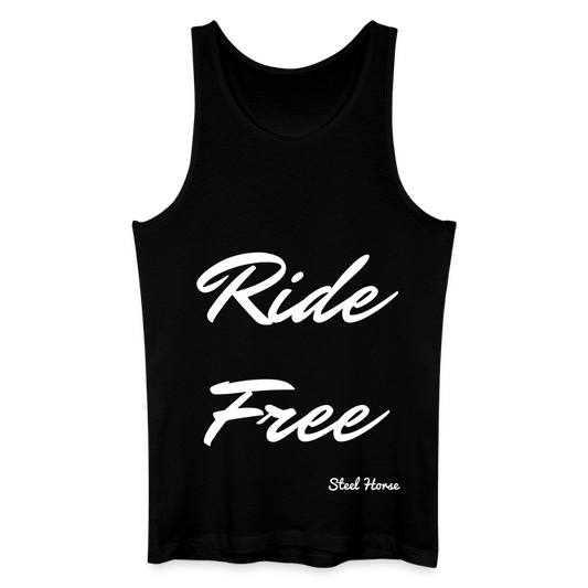 Tank Top - Ride Free - Schwarz