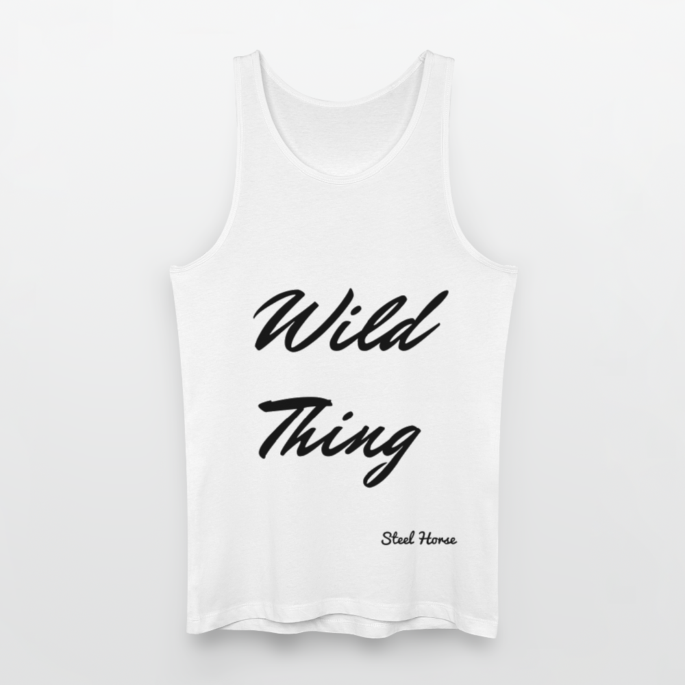 Männer Bio Tank Top - Wild Thing White - Weiß