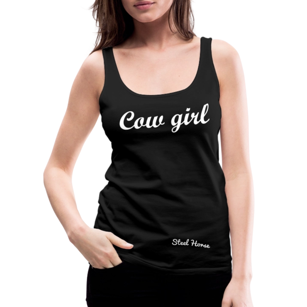 Premium Tank Top - Cowgirl Black Special Edition - Schwarz