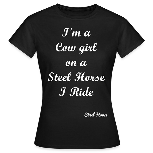 Shirt - Steel Horse I ride Black Special Edition - Schwarz
