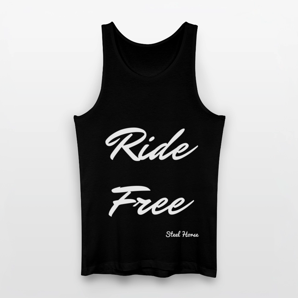 Tank Top - Ride Free - Schwarz