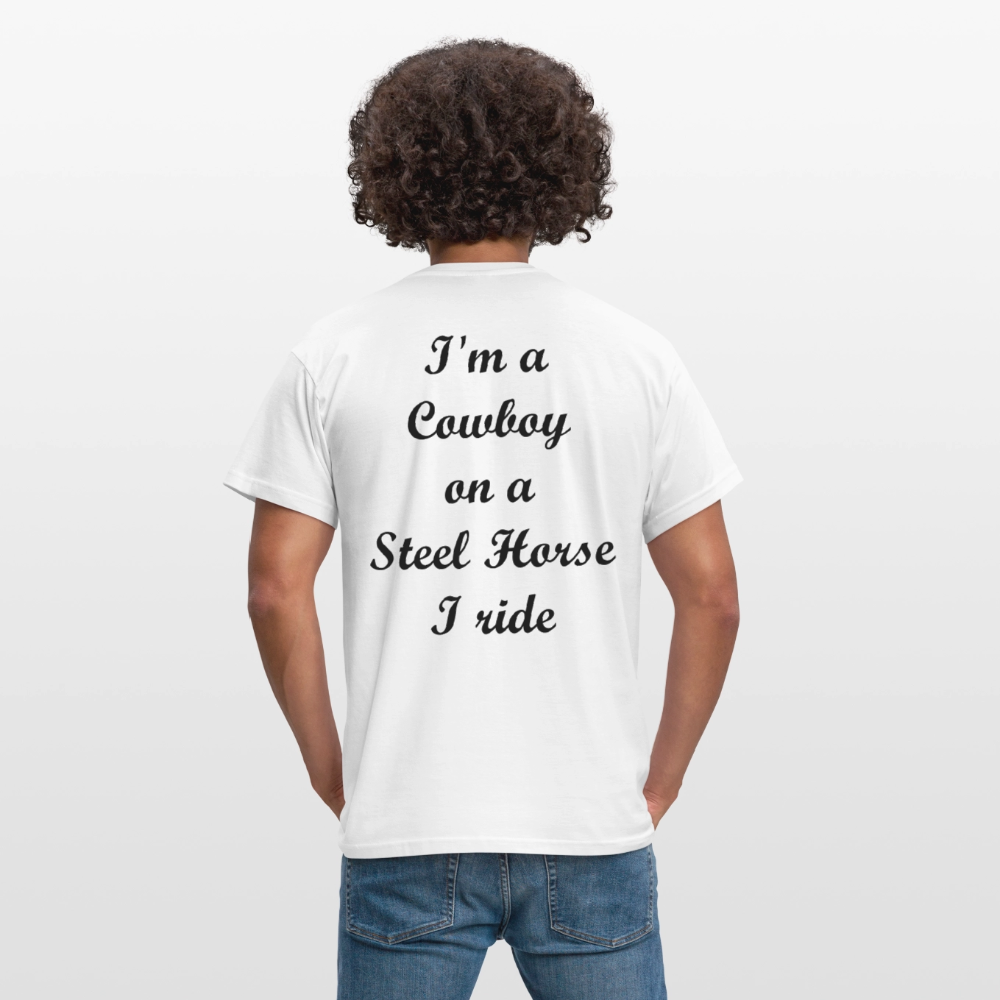 T-Shirt I'm a Cowboy White - Weiß