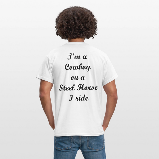 T-Shirt I'm a Cowboy White - Weiß