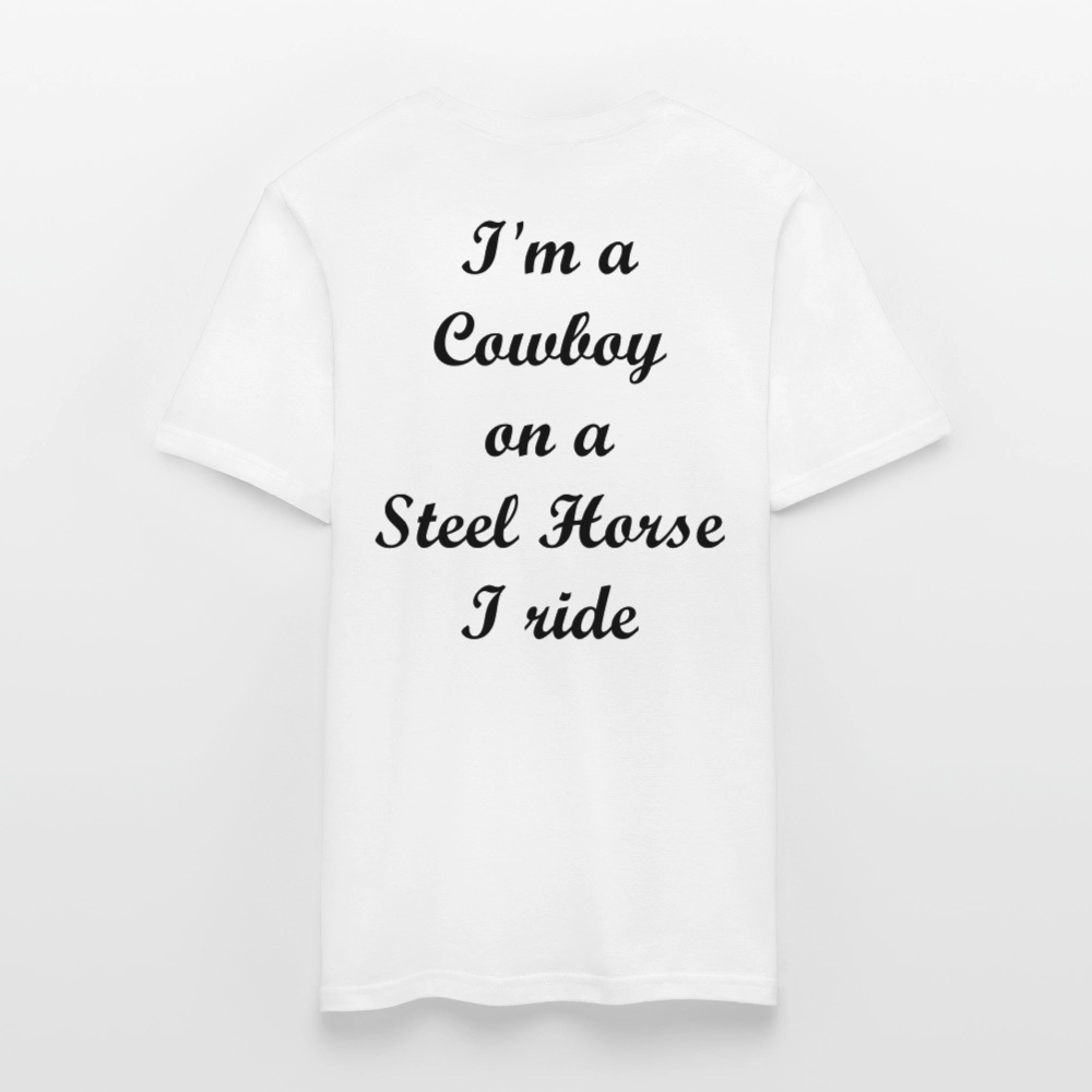 T-Shirt I'm a Cowboy White - Weiß