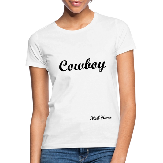 T-Shirt Cowboy White - Weiß