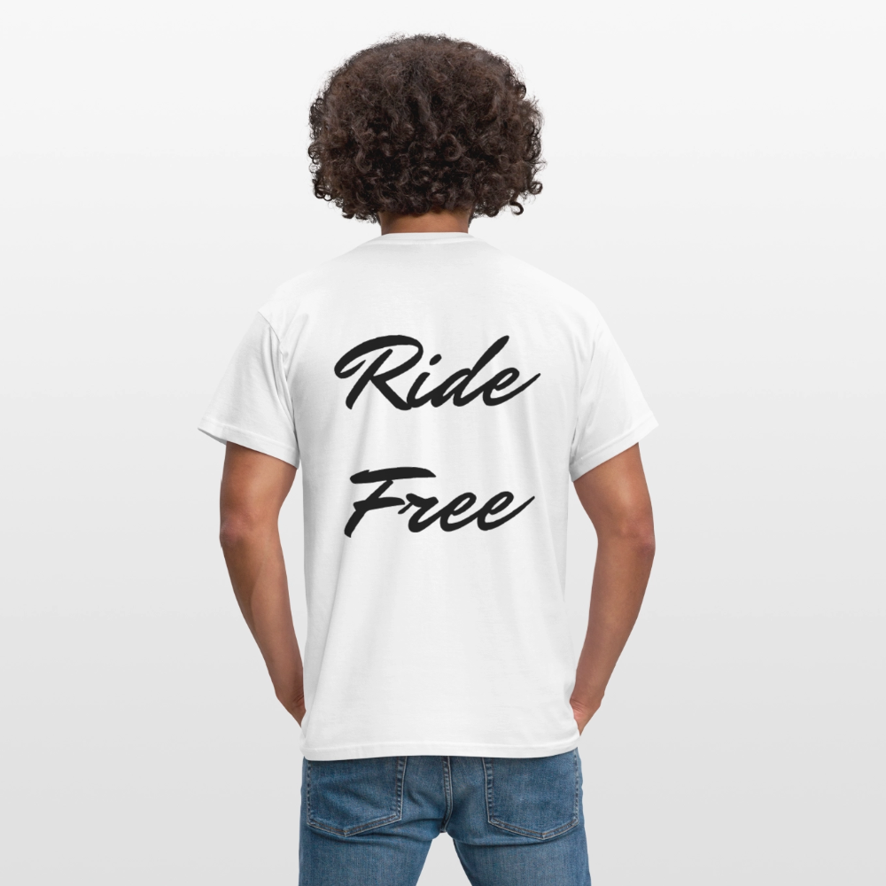 T-Shirt Ride Free White - Weiß