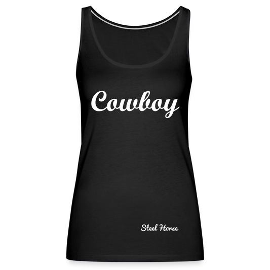 Tank Top Cowboy Black - Schwarz