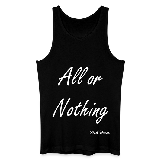 Tank Top - All or Nothing Black - Schwarz