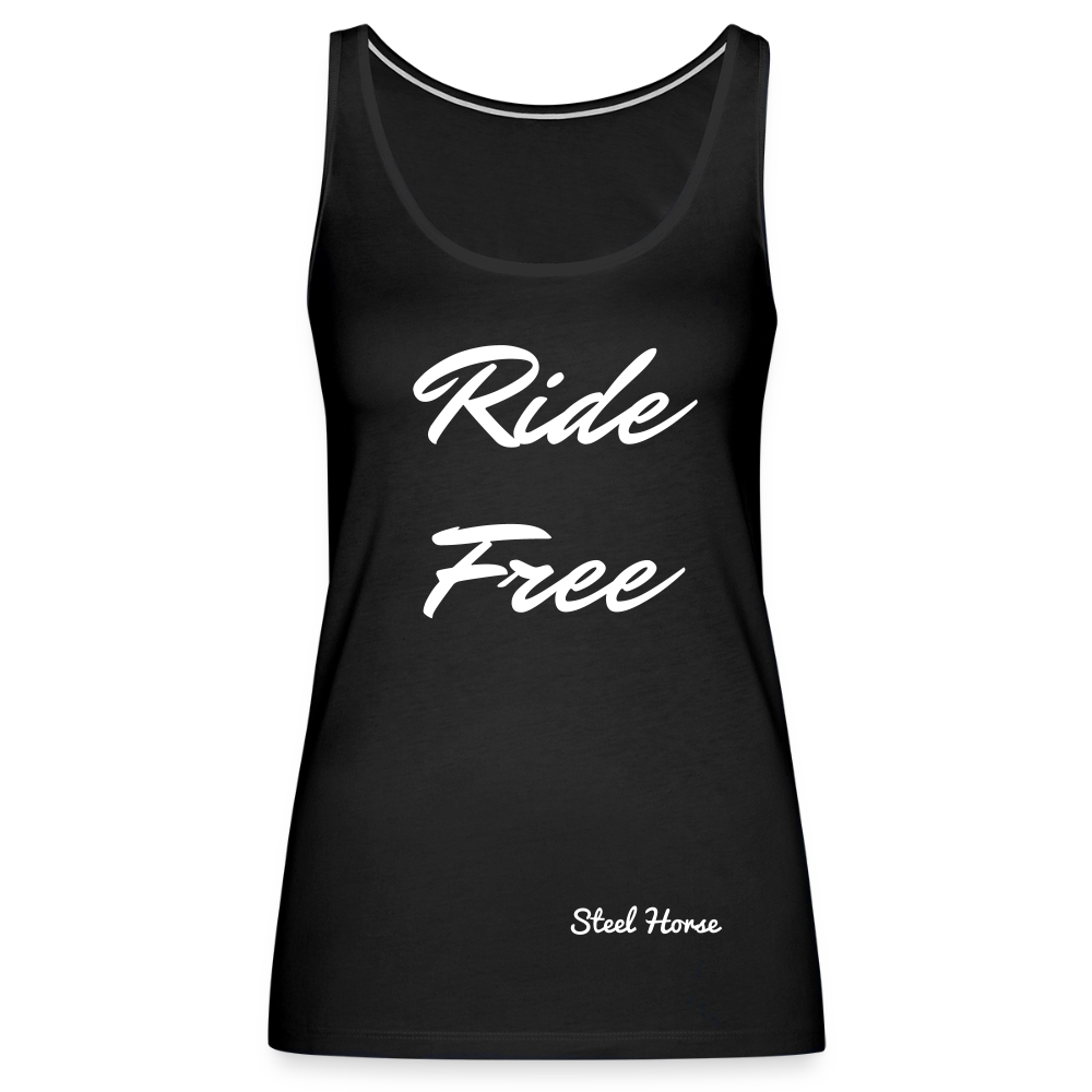 Tank Top Ride Free Black - Schwarz