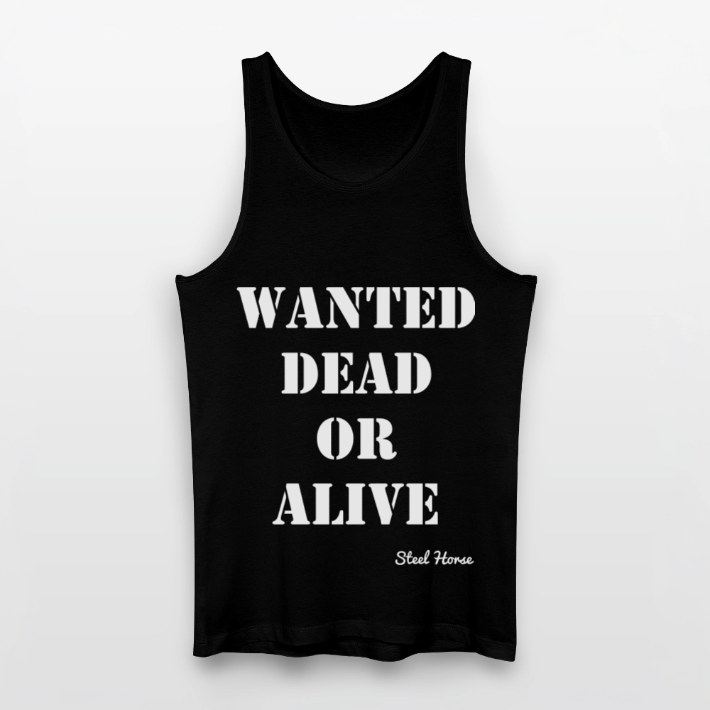 Tank Top - Wanted Black - Schwarz