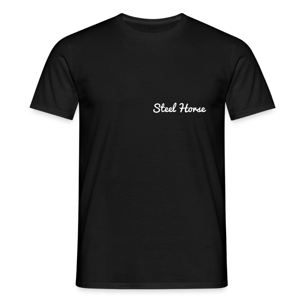 Männer Shirt Yeah Baby - Schwarz