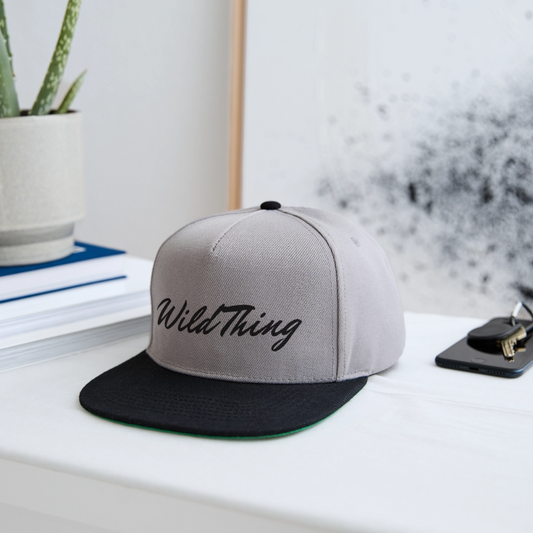 Snapback Cap Wild Thing Grey - Graphit/Schwarz