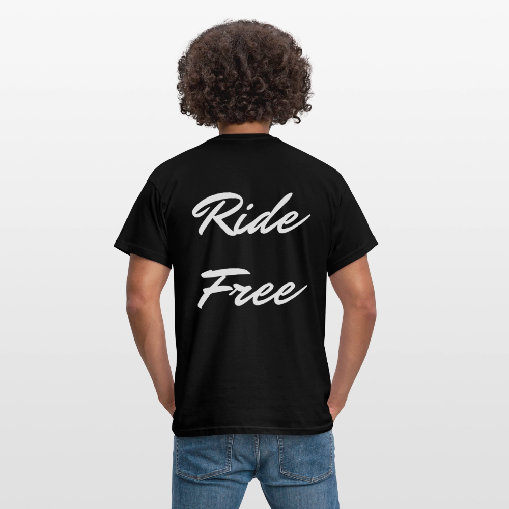 T-Shirt Ride Free Black - Schwarz