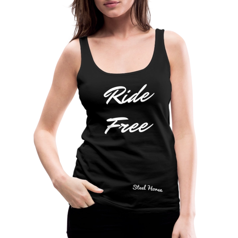 Tank Top Ride Free Black - Schwarz