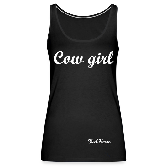 Premium Tank Top - Cowgirl Black Special Edition - Schwarz