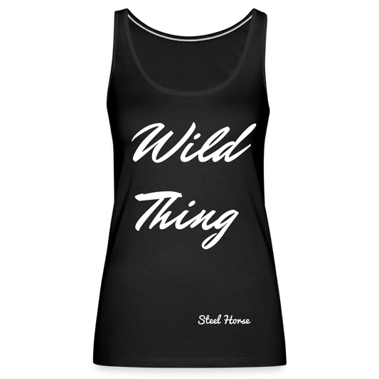 Tank Top Wild Thing Black - Schwarz