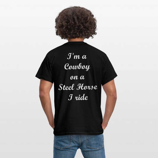 T-Shirt I'm a Cowboy Black - Schwarz
