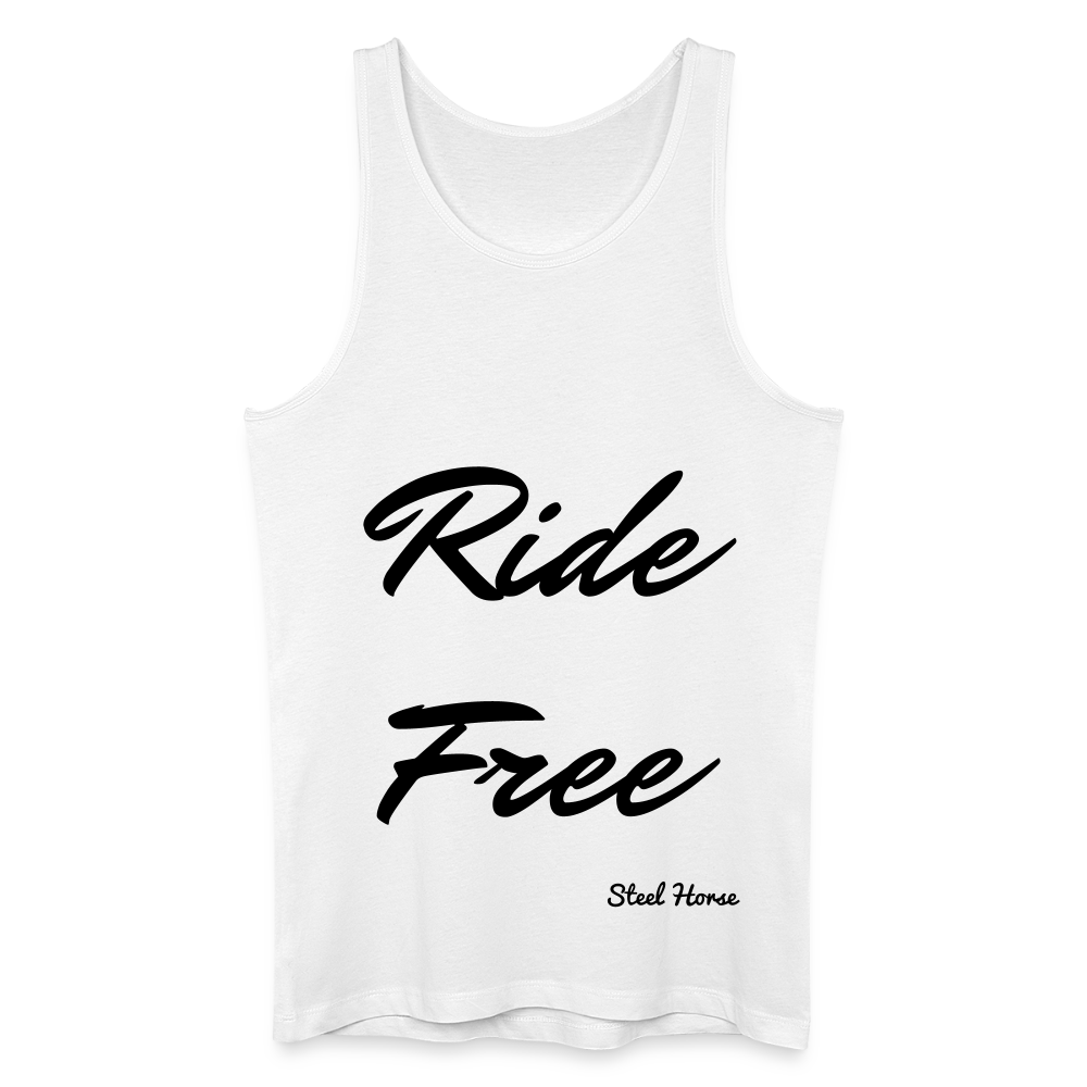 Tank Top - Ride Free - Weiß