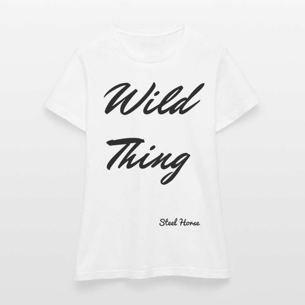 T-Shirt Wild Thing White - Weiß