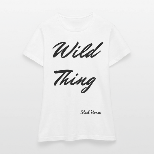 T-Shirt Wild Thing White - Weiß